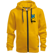 Худи на молнии Ukraine peace