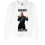 Детская футболка с длинным рукавом Ricky Martin - livin' la vida loca