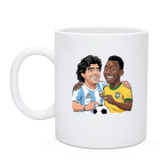 Чашка Maradona & Pele