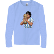 Дитяча футболка з довгим рукавом Diego Maradona (2)