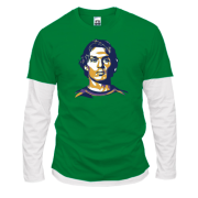Комбинированный лонгслив Paolo Maldini