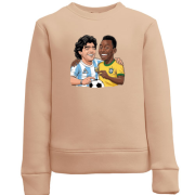 Детский свитшот Maradona & Pele