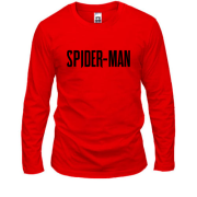 Лонгслив с надписью Spider-Man