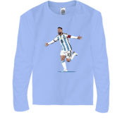 Детская футболка с длинным рукавом Lionel Messi (3)