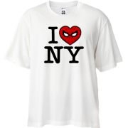 Футболка Oversize I Love NY Spider-Man