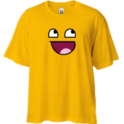 Футболка Oversize Epic Face силуэт