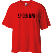 Футболка Oversize с надписью Spider-Man