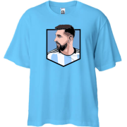 Футболка Oversize Lionel Messi logo