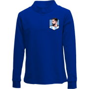 Детский лонгслив поло Lionel Messi logo