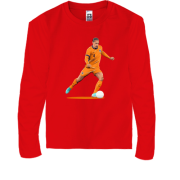 Детская футболка с длинным рукавом Virgil Van Dijk (2)