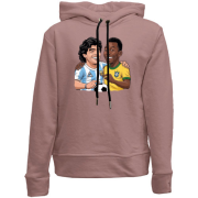 Детский худи без флиса Maradona & Pele