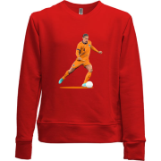 Детский свитшот без начеса Virgil Van Dijk (2)