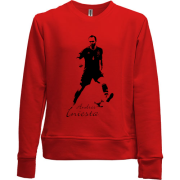 Детский свитшот без начеса Andrés Iniesta (2)