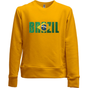 Детский свитшот без начеса BRAZIL