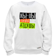 Свитшот Жы-шы пишЫ атдушЫ