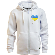 Худі на блискавці Люблю Україну
