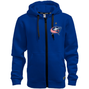 Худи на молнии Columbus Blue Jacket