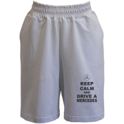 Шорты Keep calm and drive a Mercedes