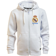 Худі на блискавці з кольоровою емблемою Real Madrid