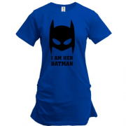 Подовжена футболка I am her batman