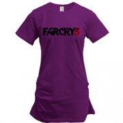 Подовжена футболка з написом Far Cry 3
