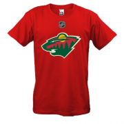 Футболка красная Minnesota Wild