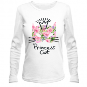 Лонгслів Princess cat (з квітів)