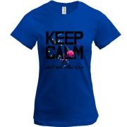 Футболка Keep calm & dont eat after 6 pm