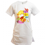 Подовжена футболка з плюшевим ведмедиком і подарунками