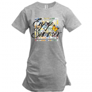 Подовжена футболка Enjoy summer (1)
