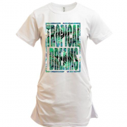 Подовжена футболка Tropical dreams (2)