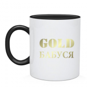 Чашка Gold Бабуся