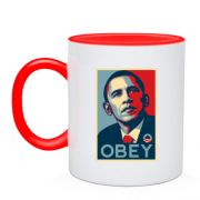 Чашка Obey Obama