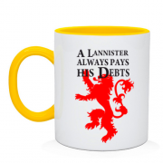 Чашка a lannister always pays his debts