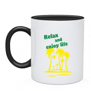 Чашка Relax & enjoy
