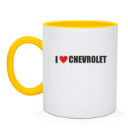 Чашка I love Chevrolet