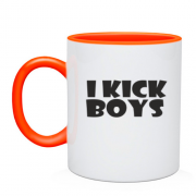 Чашка I KICK BOYS