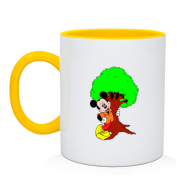 Чашка Мики с деревом