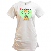 Подовжена футболка Дитина жираф