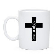 Чашка Крест со скелетом