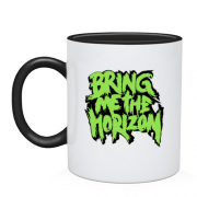 Чашка Bring me the horizon logo green