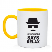 Чашка Heisenrerg say relax