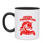 Чашка Targaryen - Fire and Bllod