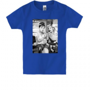 Детская футболка Мэрилин Монро с Одри Хепберн