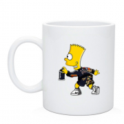 Чашка Барт Симпсон Supreme