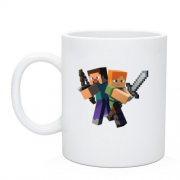 Чашка Minecraft (персонажи)
