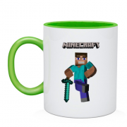 Чашка Minecraft Стів
