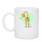 Чашка Мама жираф