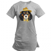 Подовжена футболка Аристократична собака