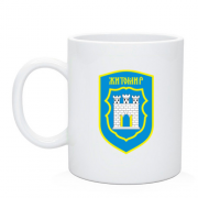 Чашка з гербом міста Житомир
